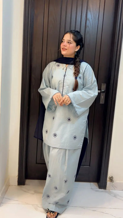 Zubia - 2pc Suit -Shalwar and Shirt