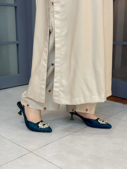 Inara Embroidered Stitched ( 2 PC ) Premium Winter Fabric