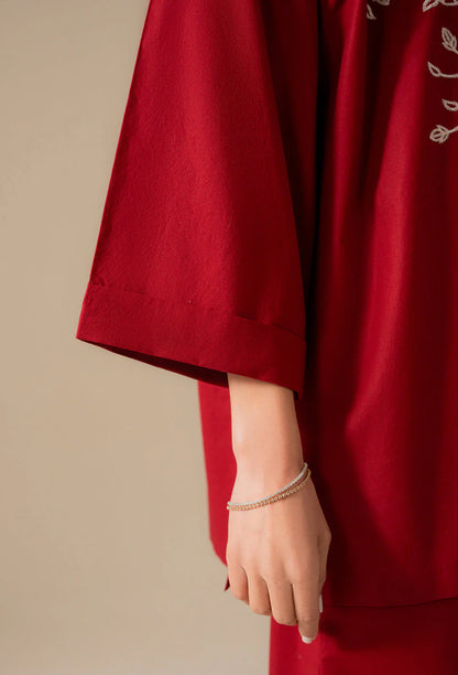 Sage -Embroidered 2pc -Premium Fabric