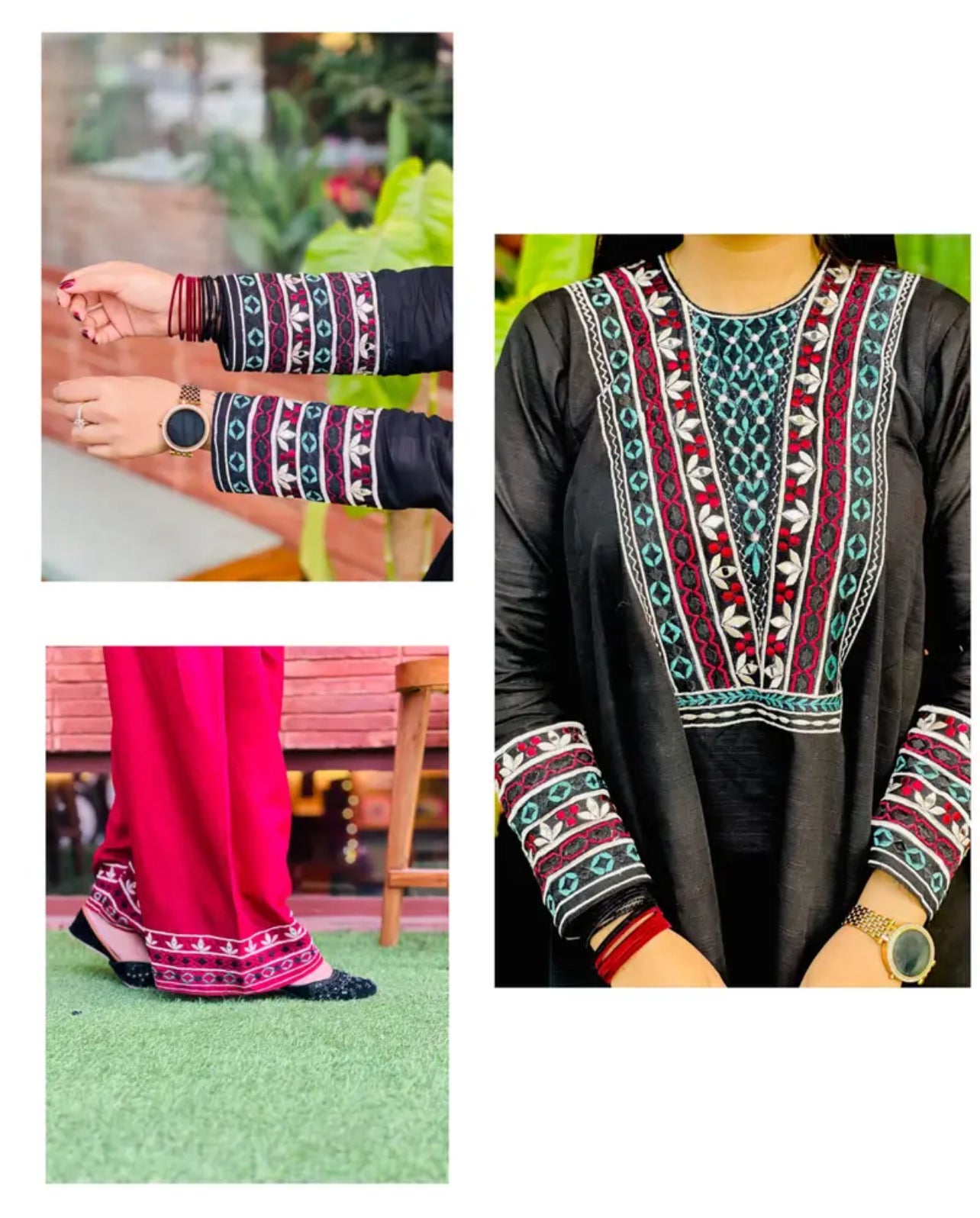 Zimal - 2pc Embroidered Suit -Premium Fabric