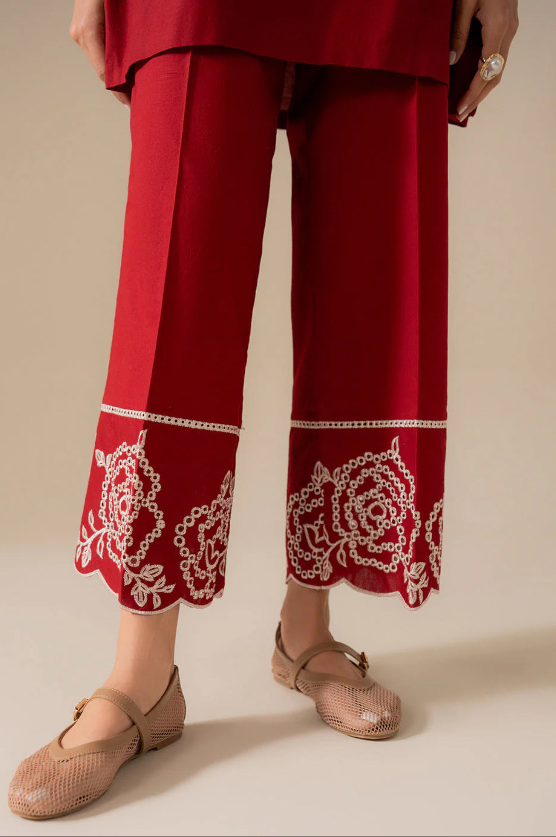 Sage -Embroidered 2pc -Premium Fabric