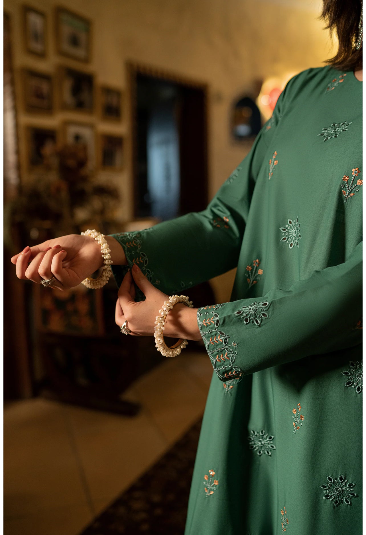 Elif - Premium Embroidered 2pc - Soft Fabric