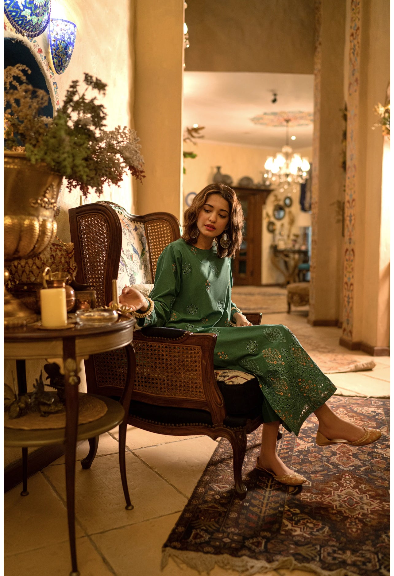 Elif - Premium Embroidered 2pc - Soft Fabric