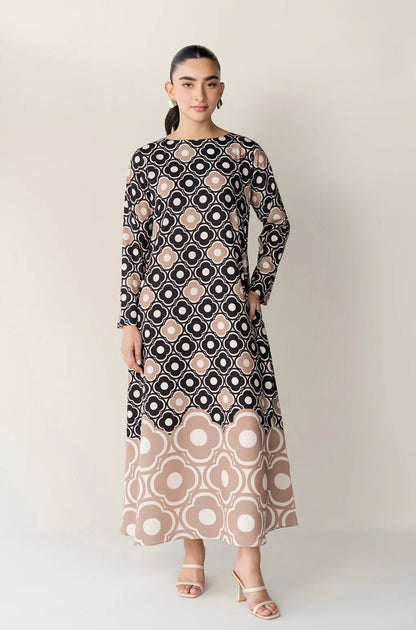 Dahel - Stitched 2Pc printed Suit - Premium Fabric