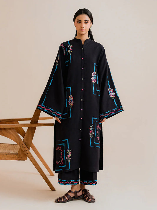 Adeena - 2pc Embroidred Suit - Premium Fabric