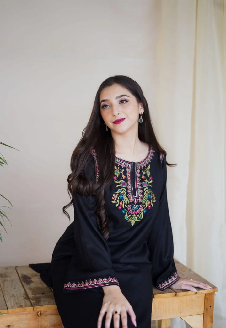 Mushq-2p Embroidered Suit -Premium Fabric