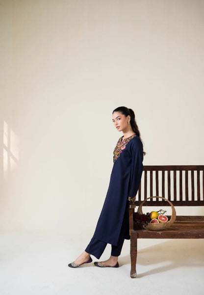 Meera-2PC Embroidered Suit -Premium Fabric